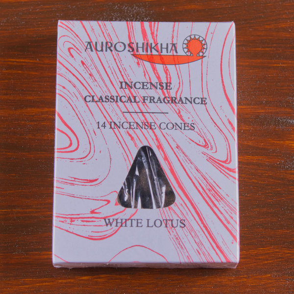 Auroshikha Räucherkegel - White Lotus