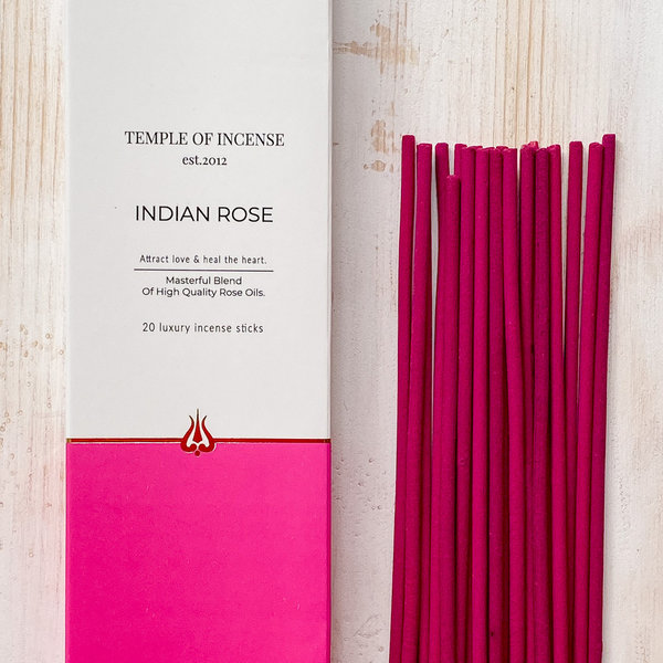 Temple Of Incense Räucherstäbchen - Indian Rose